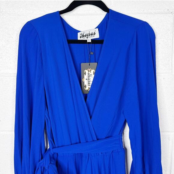 Meghan LA Royal Blue Maxi Dress - Picture 4 of 11